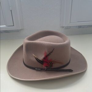 Men's Tan Western Hat New without tags